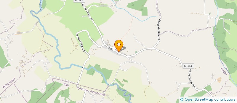 localisation de l'entreprise COMMUNE DE PIMBO  PIMBO