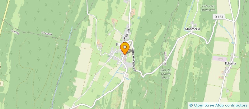 localisation de l'entreprise COMMUNE DE PIMORIN  PIMORIN