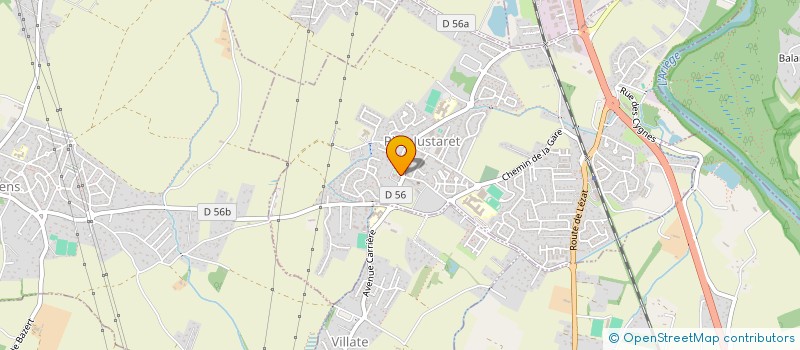 localisation de l'entreprise COMMUNE DE PINS JUSTARET  PINS-JUSTARET