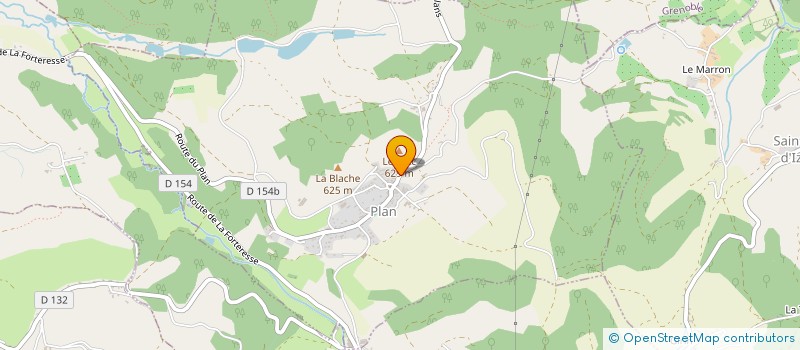 localisation de l'entreprise COMMUNE DE PLAN  PLAN