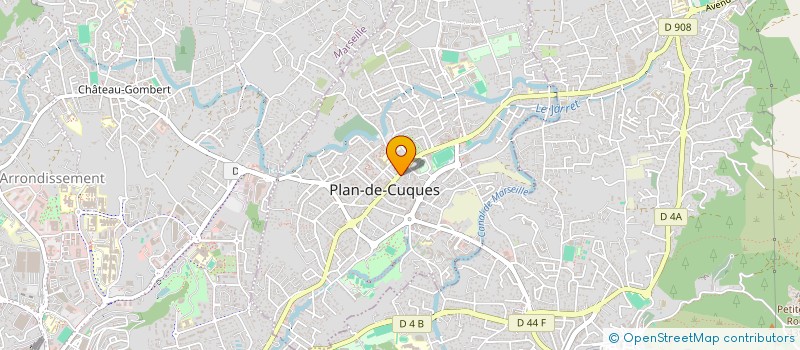 localisation de l'entreprise COMMUNE DE PLAN DE CUQUES à PLAN-DE-CUQUES