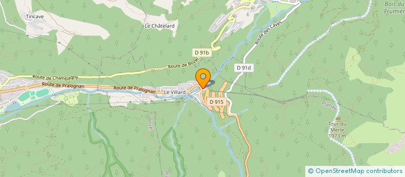 localisation de l'entreprise COMMUNE DE PLANAY  PLANAY