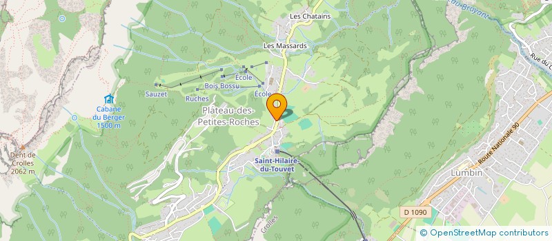 localisation de l'entreprise COMMUNE DE PLATEAU-DES-PETITES-ROCHES à PLATEAU-DES-PETITES-ROCHES