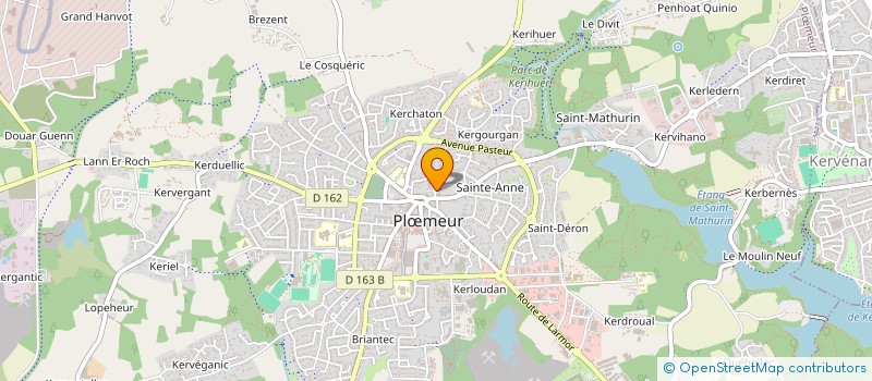 localisation de l'entreprise COMMUNE DE PLOEMEUR à PLOEMEUR