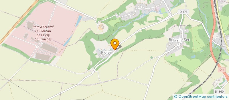 localisation de l'entreprise COMMUNE DE PLOISY  PLOISY