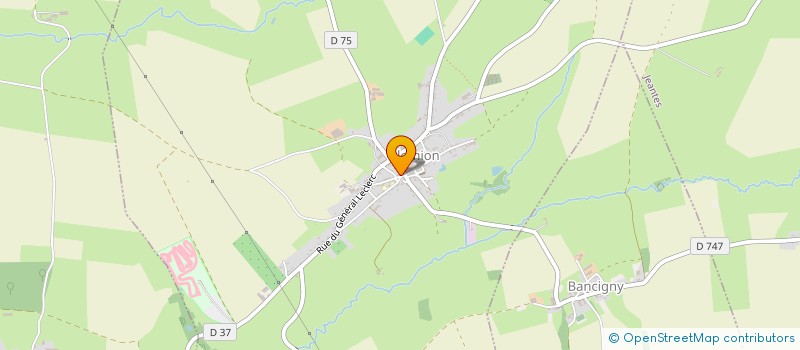 localisation de l'entreprise COMMUNE DE PLOMION  PLOMION