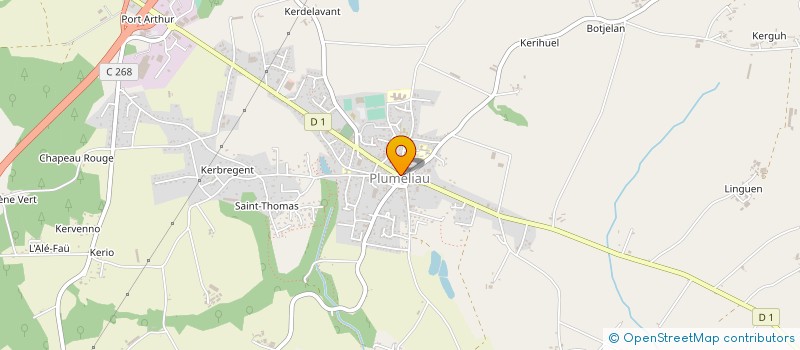 localisation de l'entreprise COMMUNE DE PLUMELIAU-BIEUZY à PLUMELIAU-BIEUZY