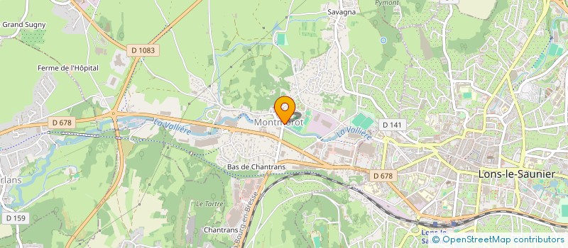 localisation de l'entreprise COMMUNE DE POIDS DE FIOLE  POIDS-DE-FIOLE