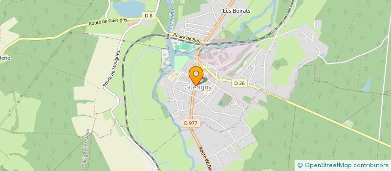 localisation de l'entreprise COMMUNE DE POISEUX à POISEUX