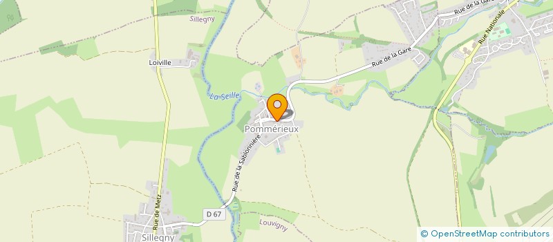 localisation de l'entreprise COMMUNE DE POMMERIEUX  POMMERIEUX