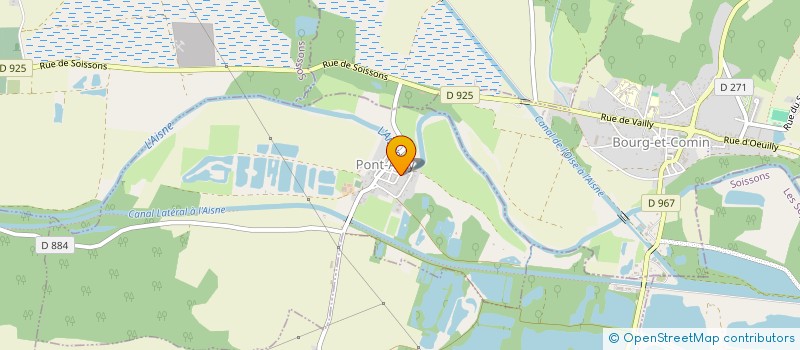 localisation de l'entreprise COMMUNE DE PONT ARCY  PONT-ARCY