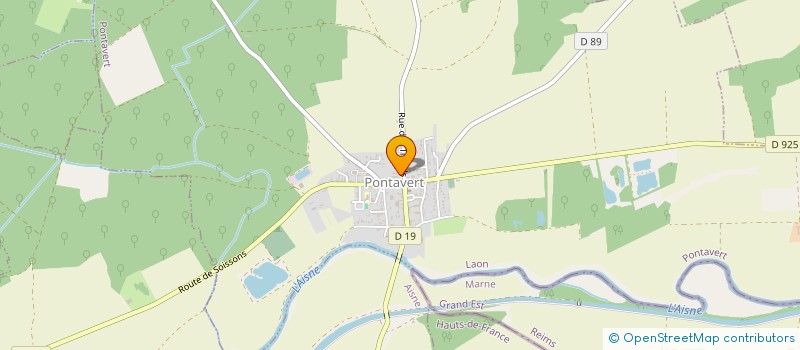 localisation de l'entreprise COMMUNE DE PONTAVERT à PONTAVERT