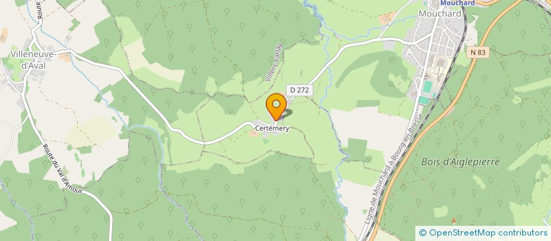 localisation de l'entreprise COMMUNE DE PORT LESNEY  PORT-LESNEY