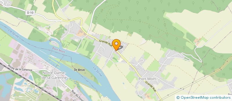 localisation de l'entreprise COMMUNE DE PORT MORT  PORT-MORT