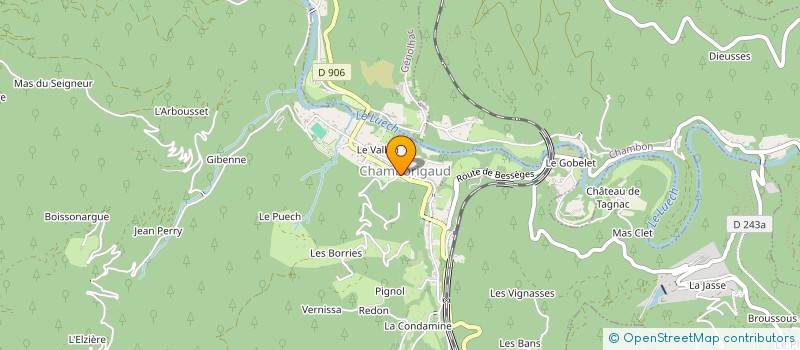 localisation de l'entreprise COMMUNE DE PORTES  PORTES