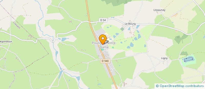 localisation de l'entreprise COMMUNE DE POULIGNY NOTRE DAME à POULIGNY-NOTRE-DAME