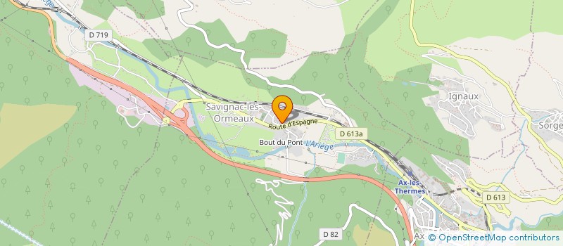 localisation de l'entreprise COMMUNE DE PRADES à PRADES