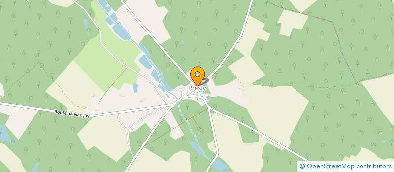localisation de l'entreprise COMMUNE DE PRESLY  PRESLY