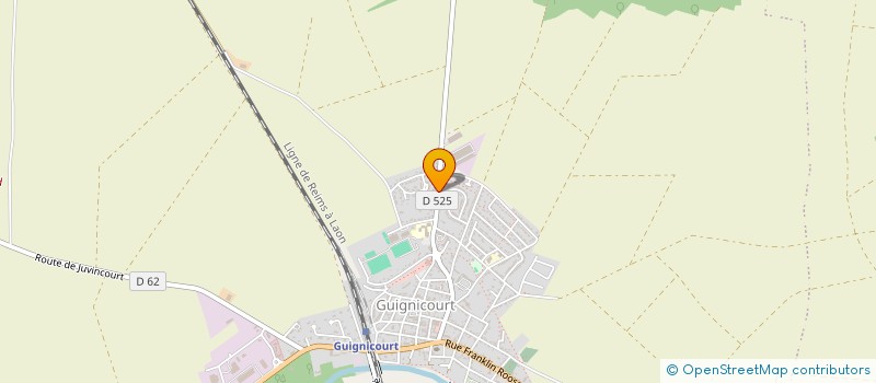 localisation de l'entreprise COMMUNE DE PROVISEUX ET PLESNOY  PROVISEUX-ET-PLESNOY