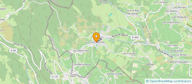 localisation de l'entreprise COMMUNE DE PRUZILLY  PRUZILLY