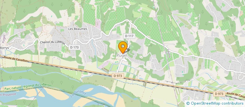 localisation de l'entreprise COMMUNE DE PUGET  PUGET