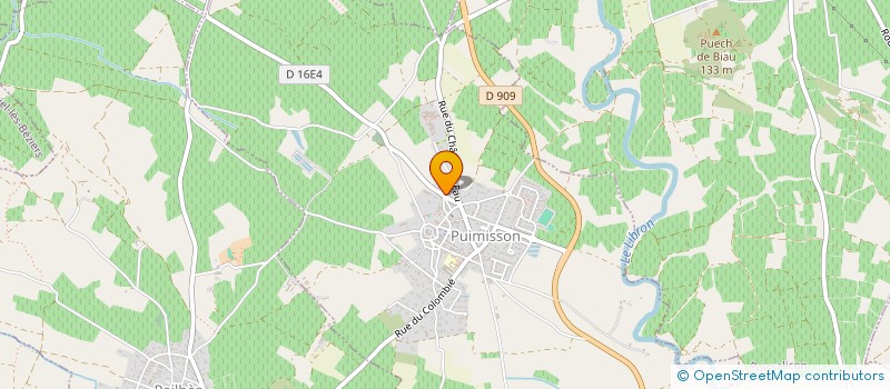 localisation de l'entreprise COMMUNE DE PUIMISSON  PUIMISSON