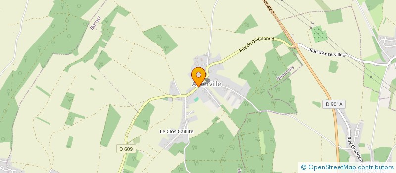 localisation de l'entreprise COMMUNE DE PUISEUX LE HAUBERGER  PUISEUX-LE-HAUBERGER