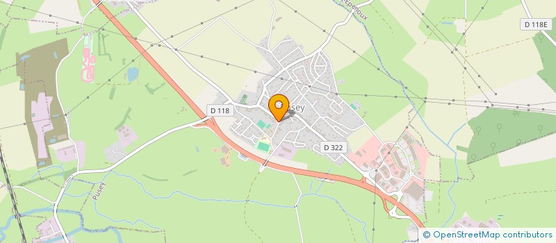 localisation de l'entreprise COMMUNE DE PUSEY  PUSEY