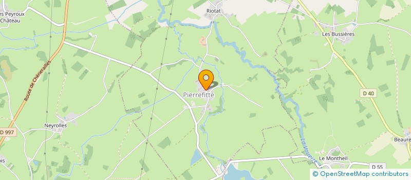 localisation de l'entreprise COMMUNE DE PUY MALSIGNAT à PUY-MALSIGNAT