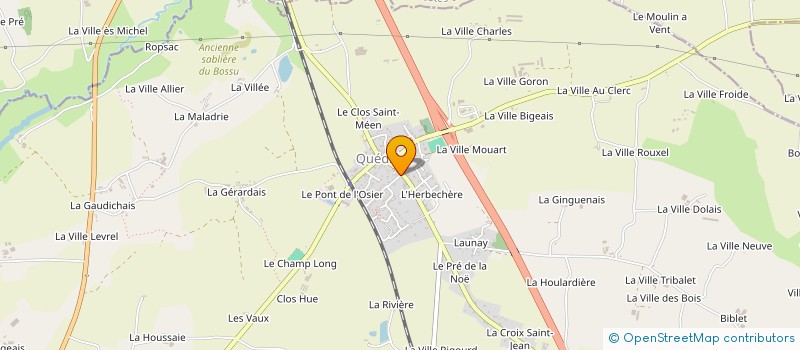 localisation de l'entreprise COMMUNE DE QUEDILLAC  QUEDILLAC