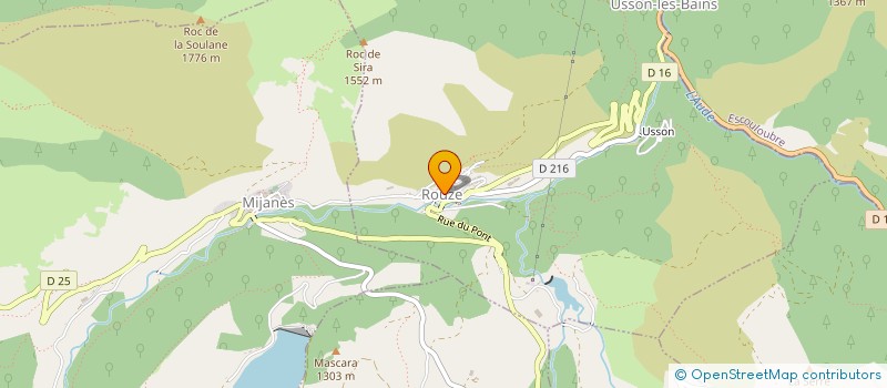localisation de l'entreprise COMMUNE DE QUERIGUT à QUERIGUT