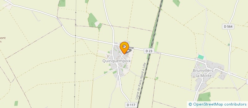 localisation de l'entreprise COMMUNE DE QUINQUEMPOIX  QUINQUEMPOIX