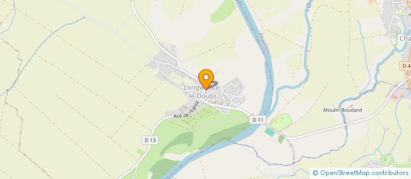 localisation de l'entreprise COMMUNE DE RAHON  RAHON