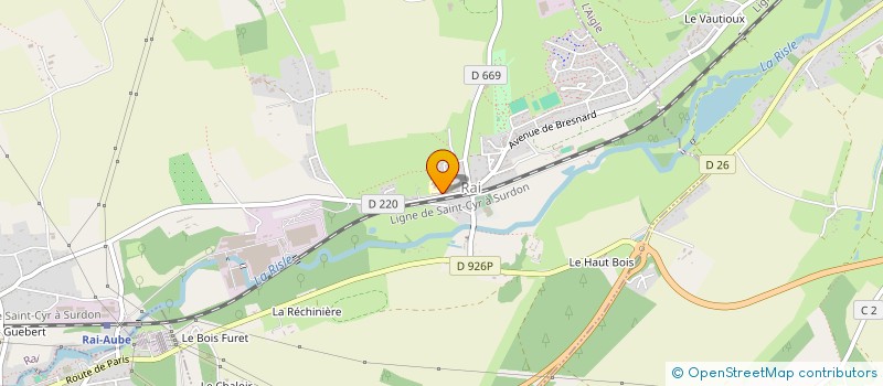 localisation de l'entreprise COMMUNE DE RAI à RAI