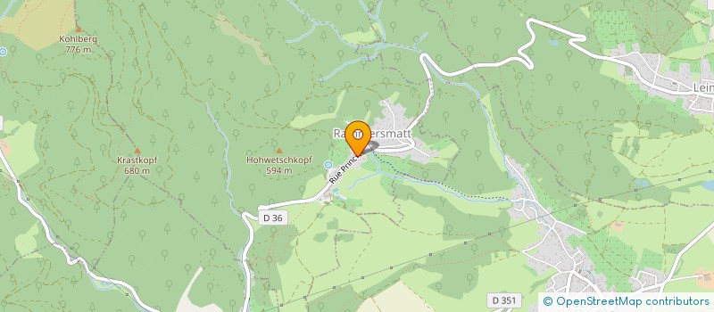 localisation de l'entreprise COMMUNE DE RAMMERSMATT  RAMMERSMATT