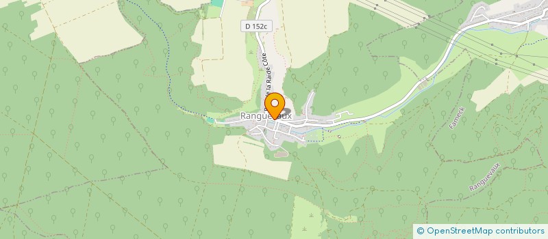 localisation de l'entreprise COMMUNE DE RANGUEVAUX  RANGUEVAUX