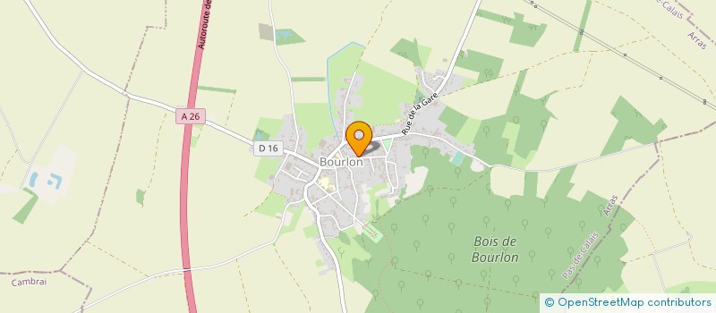 localisation de l'entreprise COMMUNE DE RECOURT  RECOURT