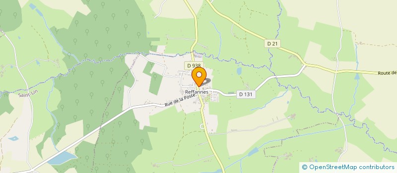 localisation de l'entreprise COMMUNE DE REFFANNES  REFFANNES