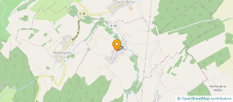 localisation de l'entreprise COMMUNE DE REGNEY  REGNEY