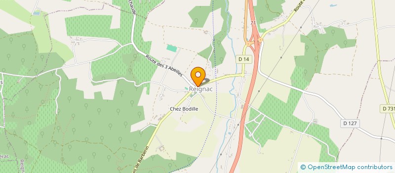 localisation de l'entreprise COMMUNE DE REIGNAC à REIGNAC