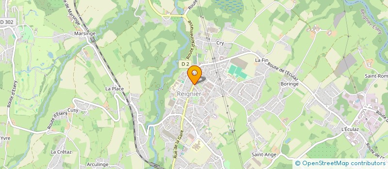 localisation de l'entreprise COMMUNE DE REIGNIER-ESERY à REIGNIER-ESERY