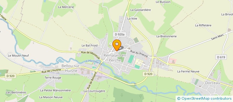 localisation de l'entreprise COMMUNE DE REMALARD EN PERCHE à REMALARD-EN-PERCHE