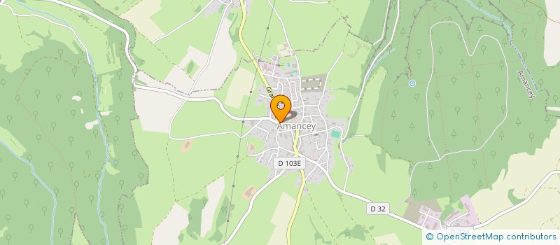 localisation de l'entreprise COMMUNE DE REUGNEY  REUGNEY