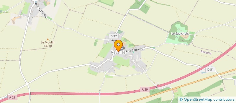 localisation de l'entreprise COMMUNE DE REVELLES à REVELLES
