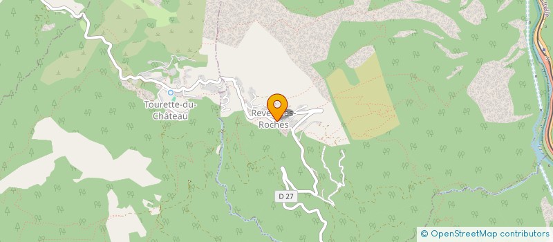 localisation de l'entreprise COMMUNE DE REVEST LES ROCHES  REVEST-LES-ROCHES