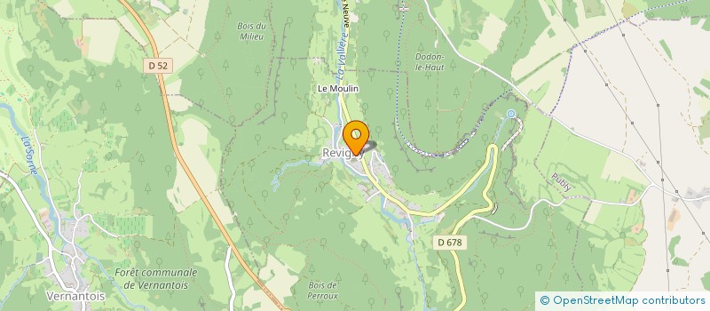 localisation de l'entreprise COMMUNE DE REVIGNY  REVIGNY