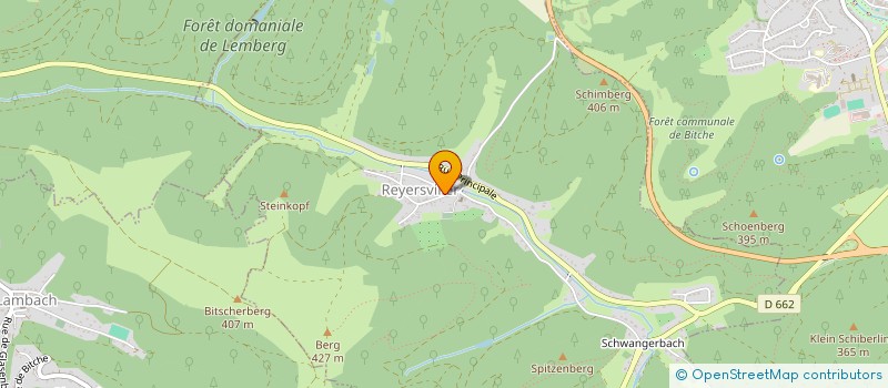 localisation de l'entreprise COMMUNE DE REYERSVILLER  REYERSVILLER