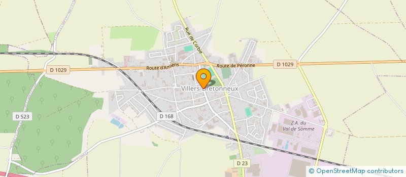 localisation de l'entreprise COMMUNE DE RIBEMONT SUR ANCRE  RIBEMONT-SUR-ANCRE