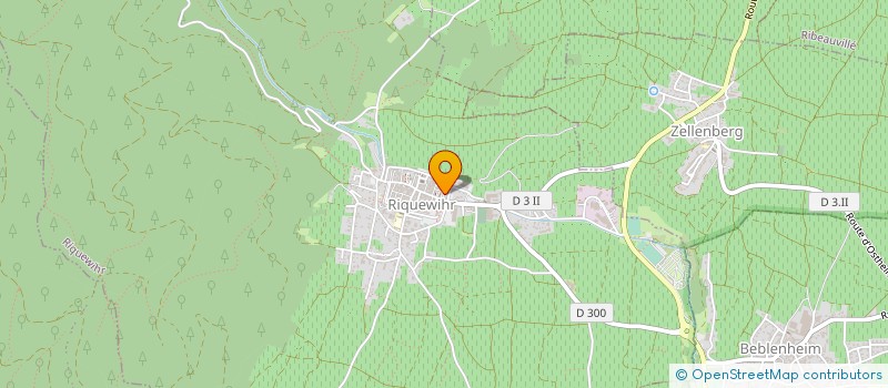 localisation de l'entreprise COMMUNE DE RIQUEWIHR  RIQUEWIHR