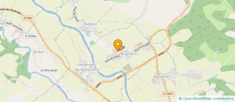 localisation de l'entreprise COMMUNE DE RIVEHAUTE  RIVEHAUTE